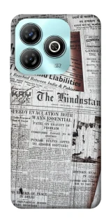 Чехол на ZTE Blade A75 4G Газеты фото 1 из 1