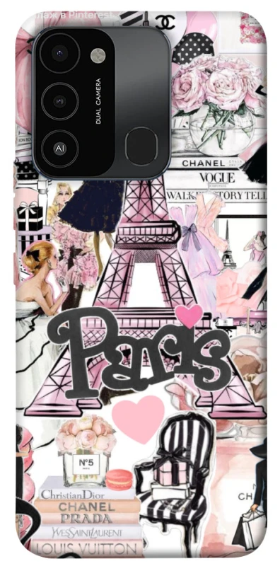 Чехол на TECNO Spark 8C Fashion collage ver.8 фото 1 из 1