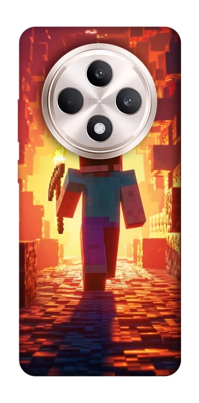 Чохол на Oppo Reno 12 F 4G/5G Minecraft adventure фото 1 з 1