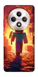 Чохол на Oppo Reno 12 F 4G/5G Minecraft adventure фото 1 з 1