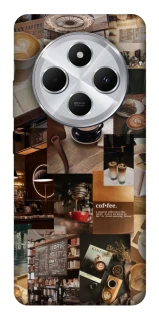 Чохол на Xiaomi Redmi 14C / Poco C75 Coffee collage ver.2 фото 1 з 1