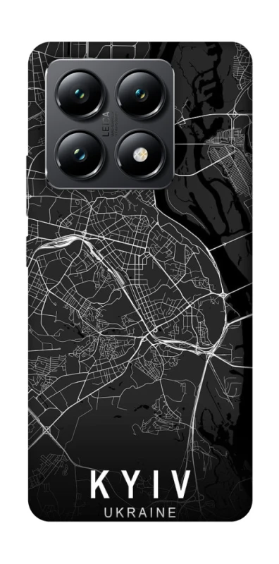 Чохол на Xiaomi 14T Kyiv map фото 1 з 1