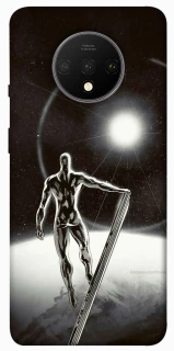 Чехол на OnePlus 7T Серебряный сёрфер фото 1 из 1