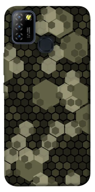 Чехол на Infinix Hot 10 Lite Camouflage v9 фото 1 из 1