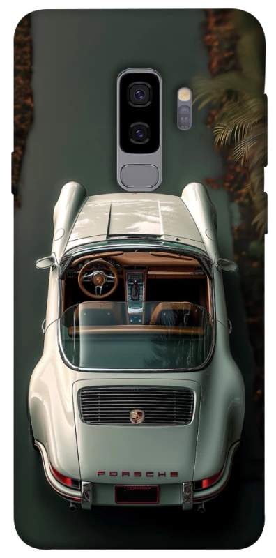 Чехол на Samsung Galaxy S9+ White porsche фото 1 из 1