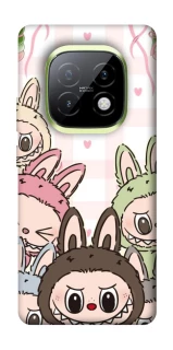 Чехол на Realme Narzo 70 Turbo All Labubu 2 фото 1 из 1