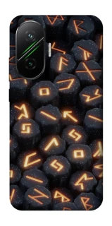 Чехол на Xiaomi Poco F7 Огненые руны фото 1 из 1