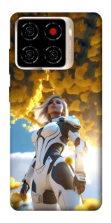 Чохол на ZTE Blade A56 Cyber space girl ver.3 фото 1 з 1