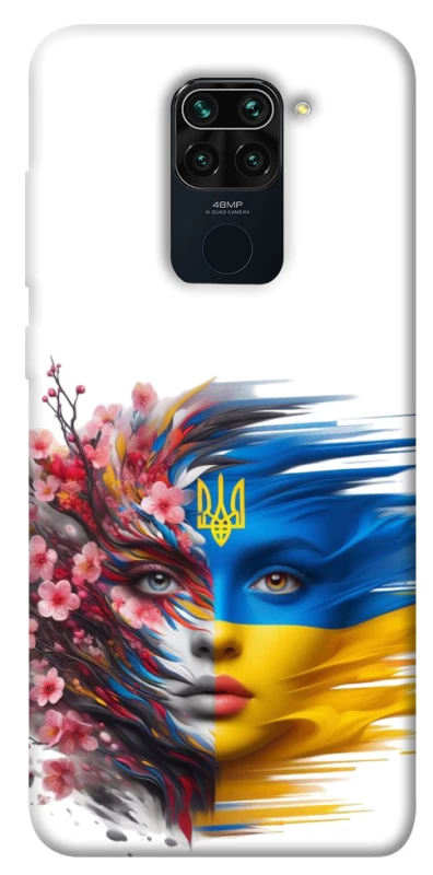 Чохол на Xiaomi Redmi Note 9 / Redmi 10X Flowering Ukraine фото 1 з 1