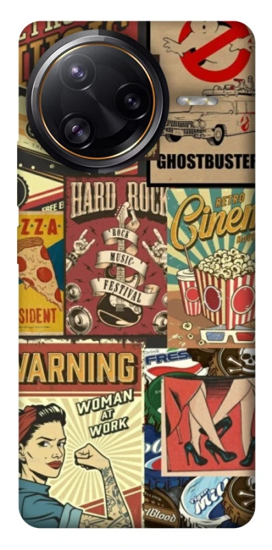 Чохол на Xiaomi Poco F7 Ultra Retro collage ver.2 фото 1 з 1