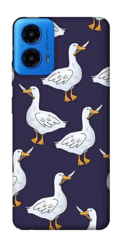 Чохол на Motorola Moto G45 Гуси з претензією фото 1 з 1