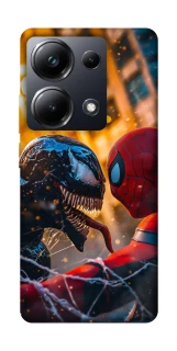 Чехол на Xiaomi Poco M6 Pro 4G Venom vs Spiderman фото 1 из 1