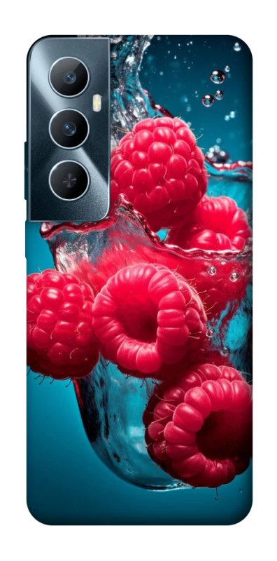 Чехол на Realme C65 4G Малинка в воде фото 1 из 1