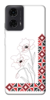 Чехол на Motorola Moto G04 Вышиванка на смартфон фото 1 из 1