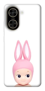 Чехол на Xiaomi Poco C71 Minimal Bunny Peek фото 1 из 1