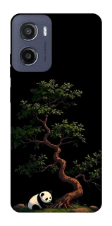 Чехол на Motorola Moto G05 Panda and tree фото 1 из 1