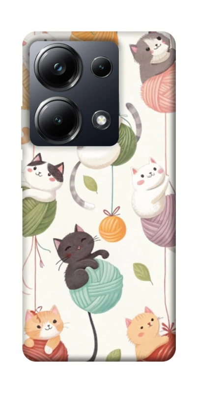 Чохол на Xiaomi Poco M6 Pro 4G Funny Kittens фото 1 з 1