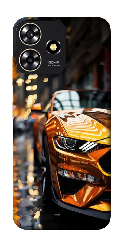 Чохол на ZTE Blade A73 4G Golden sports car фото 1 з 1