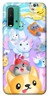 Чехол на Xiaomi Redmi Note 9 4G / Redmi 9 Power Adopt Me Rainbow Pet Parade фото 1 из 1