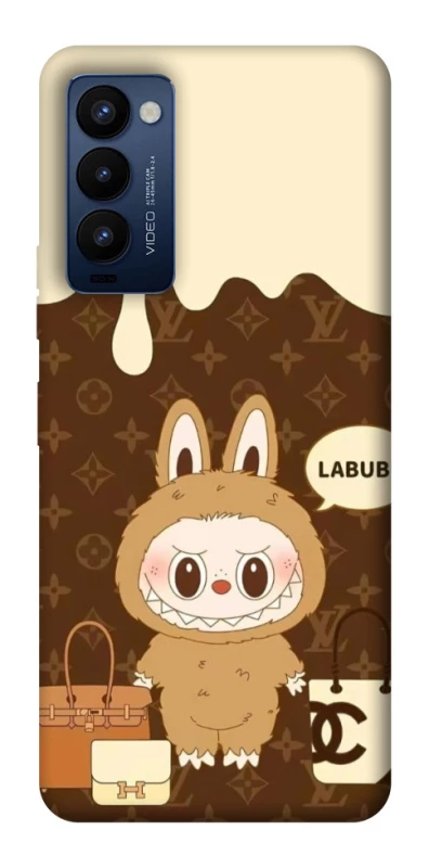 Чохол на TECNO Camon 18 Pro Labubu LV фото 1 з 1