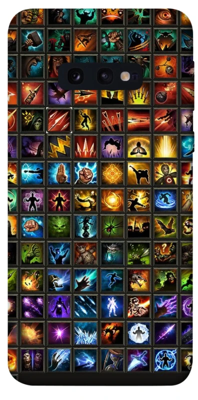 Чехол на Samsung Galaxy S10e Abilities menu ver.3 фото 1 из 1