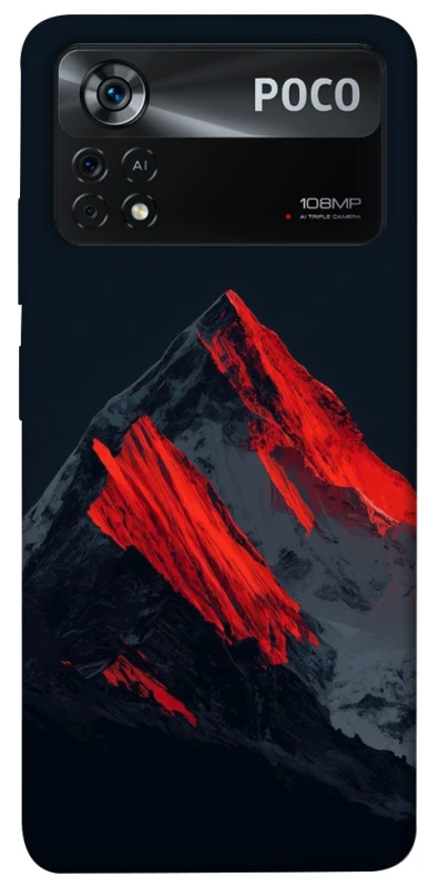 Чохол на Xiaomi Poco X4 Pro 5G Red mountain фото 1 з 1