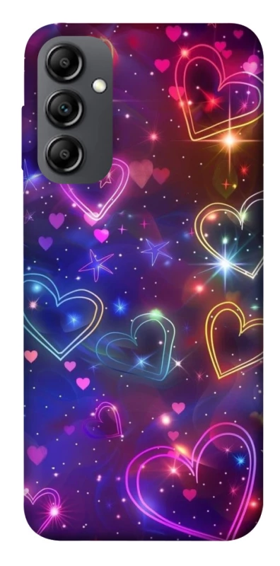 Чохол на Samsung Galaxy A14 4G/5G Drawn hearts фото 1 з 1