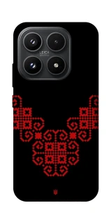 Чохол на Xiaomi 17 Чорно-червона вишиванка фото 1 з 1