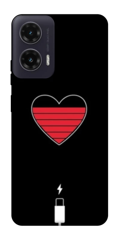 Чохол на Motorola Moto G35 Charge your heart фото 1 з 1