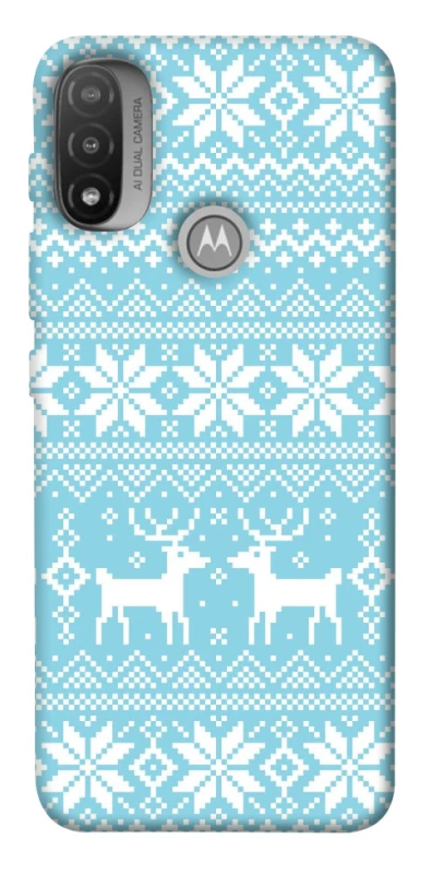 Чохол на Motorola Moto E20 Новорічний v10 фото 1 з 1