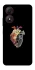 Чохол на ZTE Blade A34 4G Heart with flowers фото 1 з 1