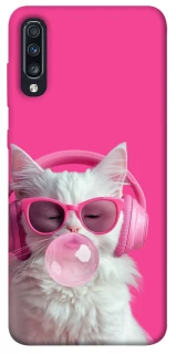 Чохол на Samsung Galaxy A70 (A705F) Pink kitty фото 1 Чохол на Samsung Galaxy A70 (A705F) Pink kitty фото 1 з 1