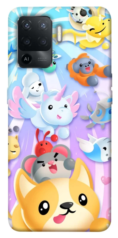 Чохол на Oppo Reno 5 Lite Adopt Me Rainbow Pet Parade фото 1 з 1