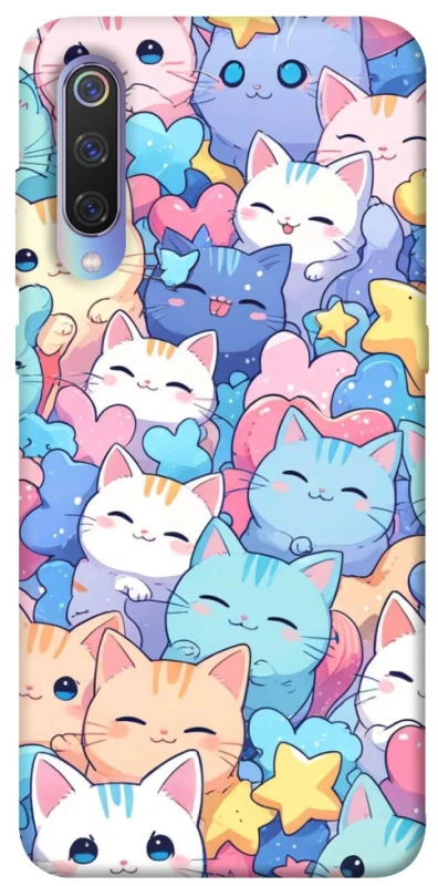 Чехол на Xiaomi Mi 9 Funny Kittens ver.3 фото 1 из 1