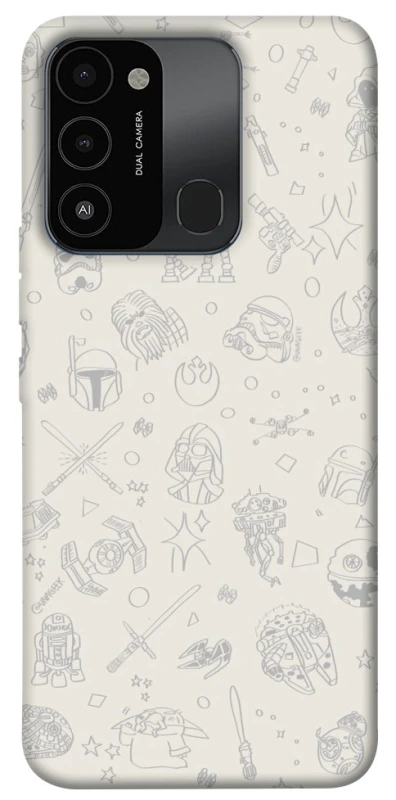 Чохол на TECNO Spark 8C Star Wars background ver.1 фото 1 з 1
