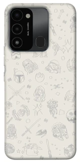 Чохол на TECNO Spark 8C Star Wars background ver.1 фото 1 з 1