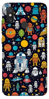 Чохол на Xiaomi Mi 8 Star Wars background ver.2 фото 1 з 1