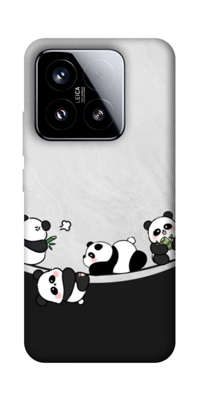 Чохол на Xiaomi 15 Four pandas фото 1 з 1