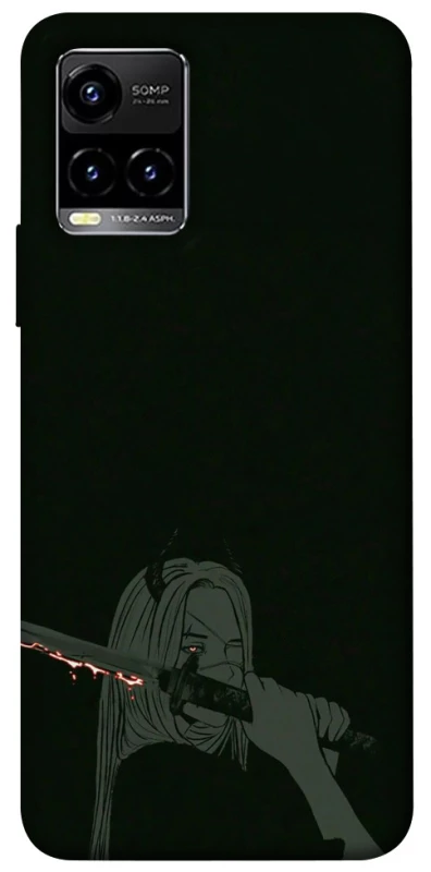 Чехол на Vivo Y21 / Y33s Человек-Бензопила фото 1 из 1