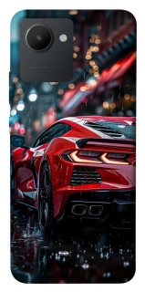 Чехол на Realme C30s Red sports car фото 1 из 1