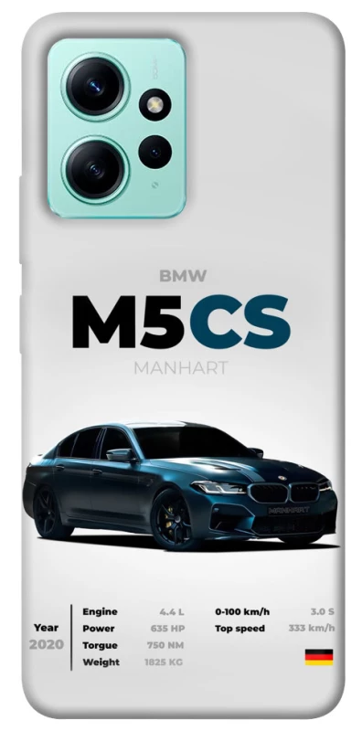 Чехол на Xiaomi Redmi Note 12 4G BMW M5 CS фото 1 из 1