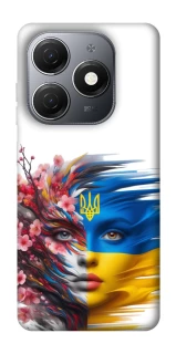 Чохол на TECNO Spark 20 Flowering Ukraine фото 1 з 1