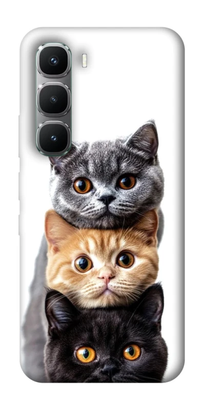 Чохол на Infinix Hot 60 Pro Гарні котики фото 1 з 1