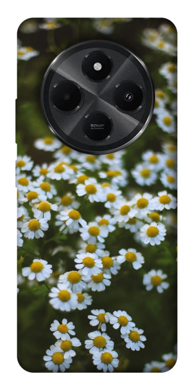 Чехол на Xiaomi Poco C75 Ромашки v13 фото 1 из 1