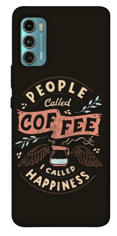 Чохол на Motorola Moto G60 Сoffee happiness фото 1 з 1