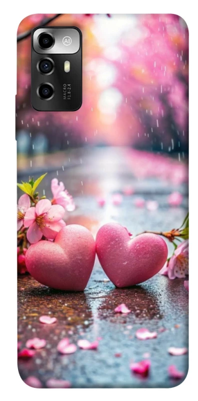 Чохол на ZTE Blade V40 Vita Pink heart фото 1 з 1