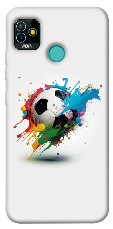 Чехол на TECNO POP 5 Football Ball ver3 фото 1 из 1