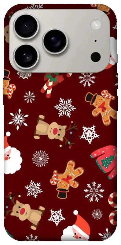 Чехол на Apple iPhone 17 Pro (6.3") Новогодний v6 фото 1 из 1