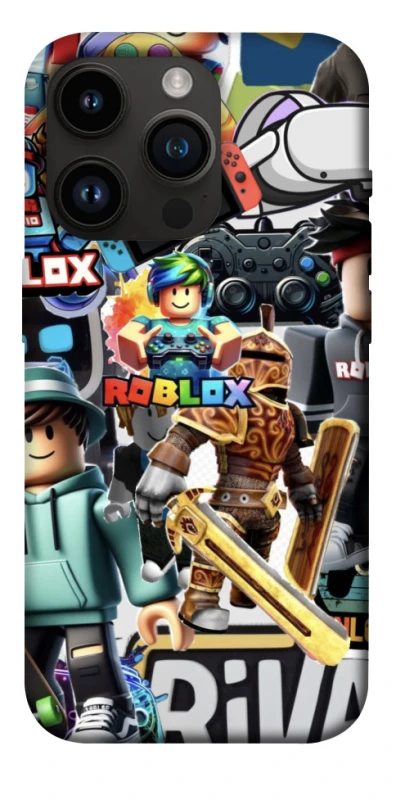 Чохол на Apple iPhone 14 Pro (6.1") Roblox collage ver.1 фото 1 з 1