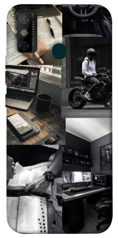 Чехол на TECNO Spark 6 Go My style collage ver.2 фото 1 из 1